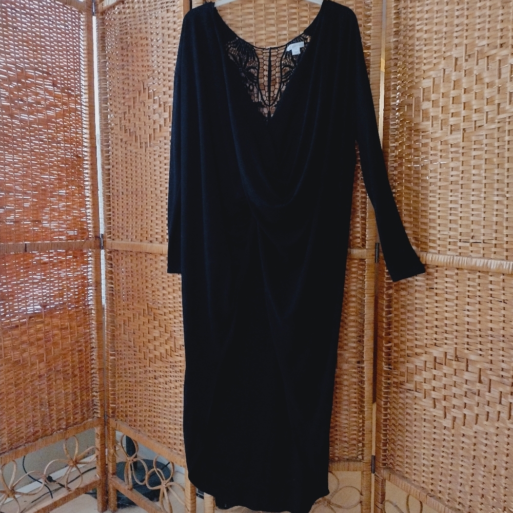 Xhilaration black high low black dress - Picture 1 of 7
